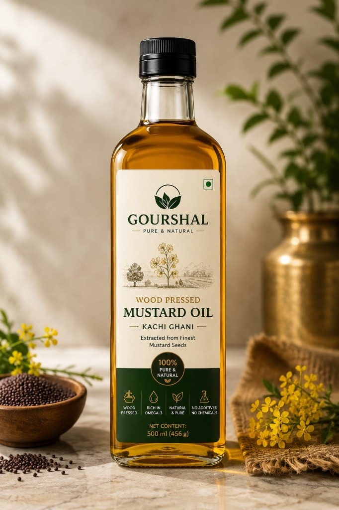Cold-Pressed Mustard Oil